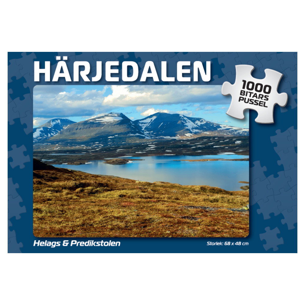 Svenska Pussel: Helags & Predikstolen 1000 Bitar