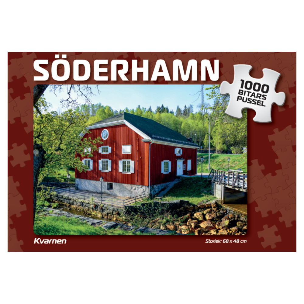 Svenska Pussel: Söderhamn Kvarnen 1000 Bitar
