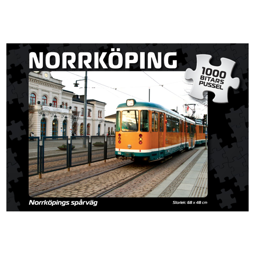Svenska Pussel: Norrköpings Spårväg 1000 Bitar