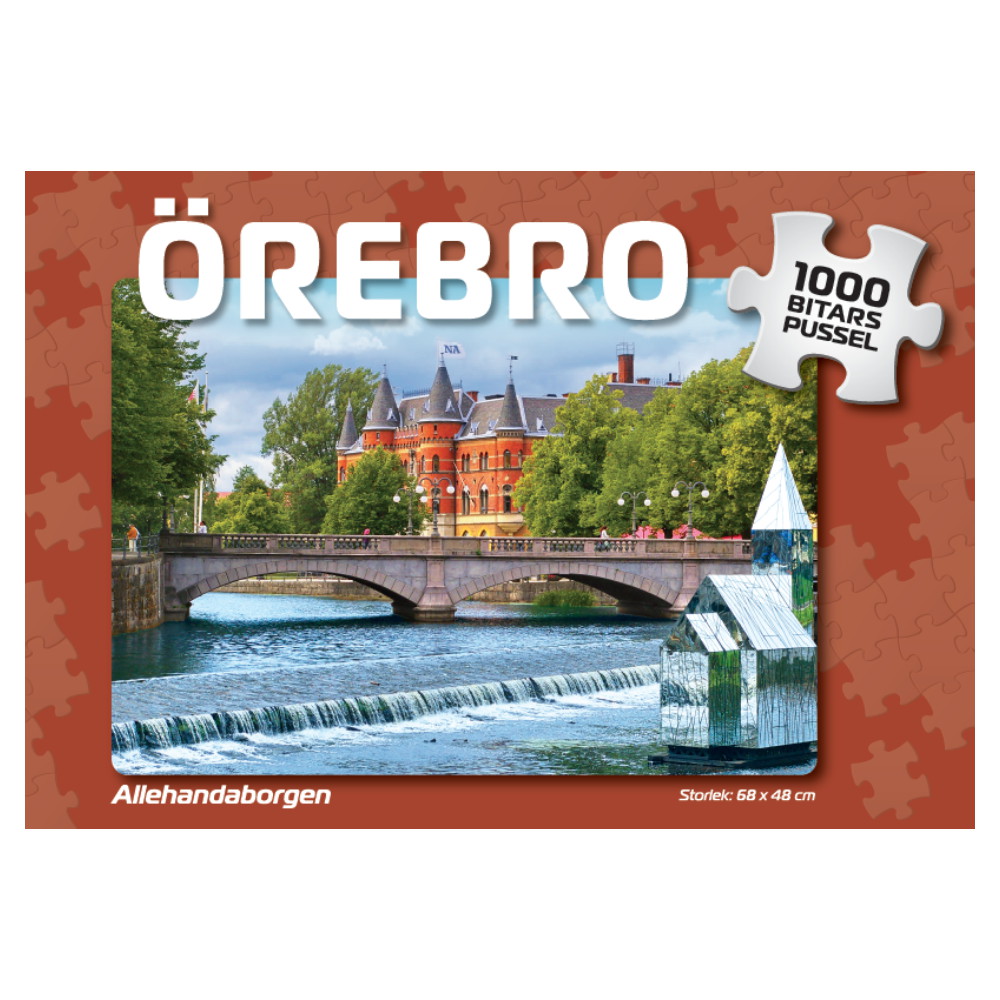 Svenska Pussel: Örebro Allehandaborgen 1000 Bitar
