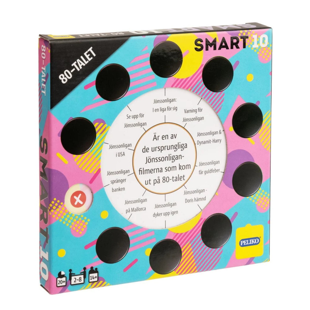 Smart 10: Frågekort 80-talet (Exp.)