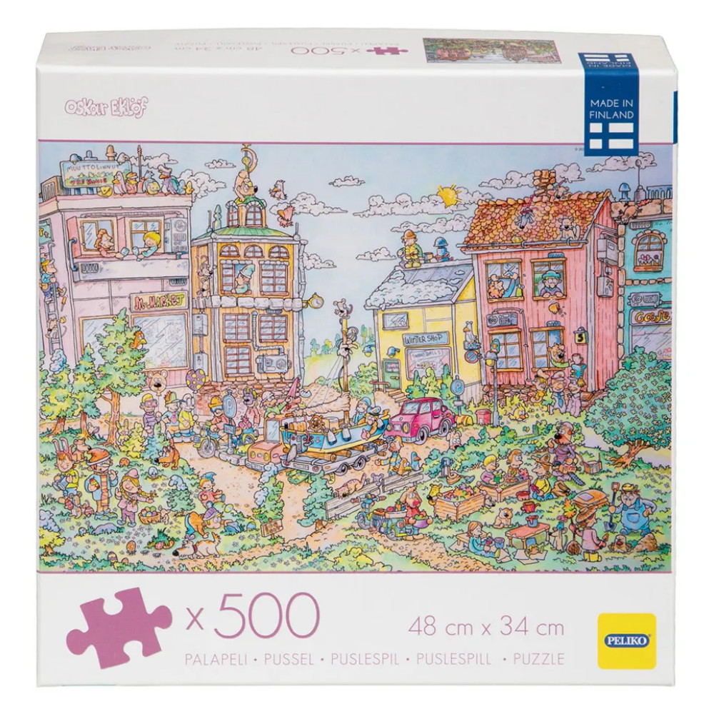 Peliko Pussel - Oskar Eklöf Vår 500 Bitar