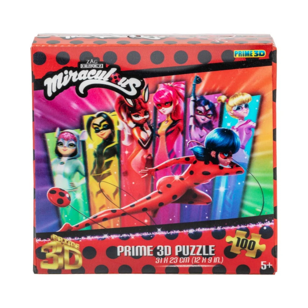 Pussel - Miraculous 100 Bitar