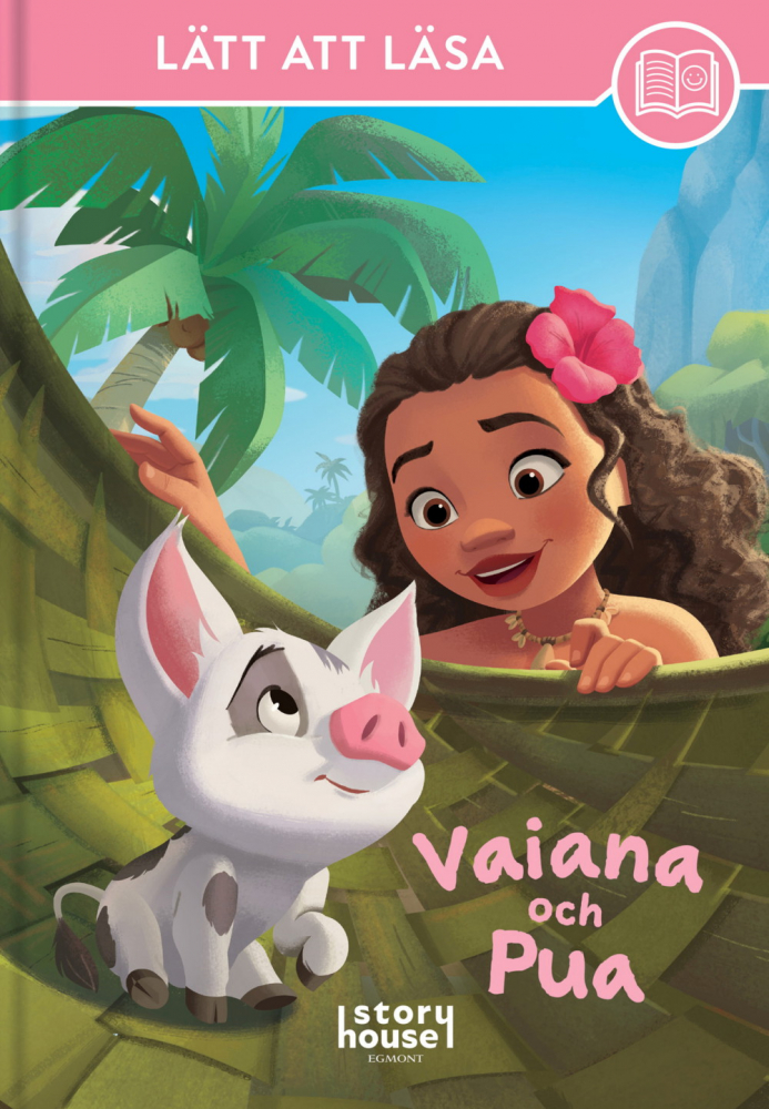 Lätt att läsa -  Vaiana och Pua