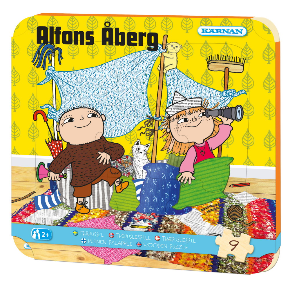 Kärnan Rampussel - Alfons Åberg 9 Bitar