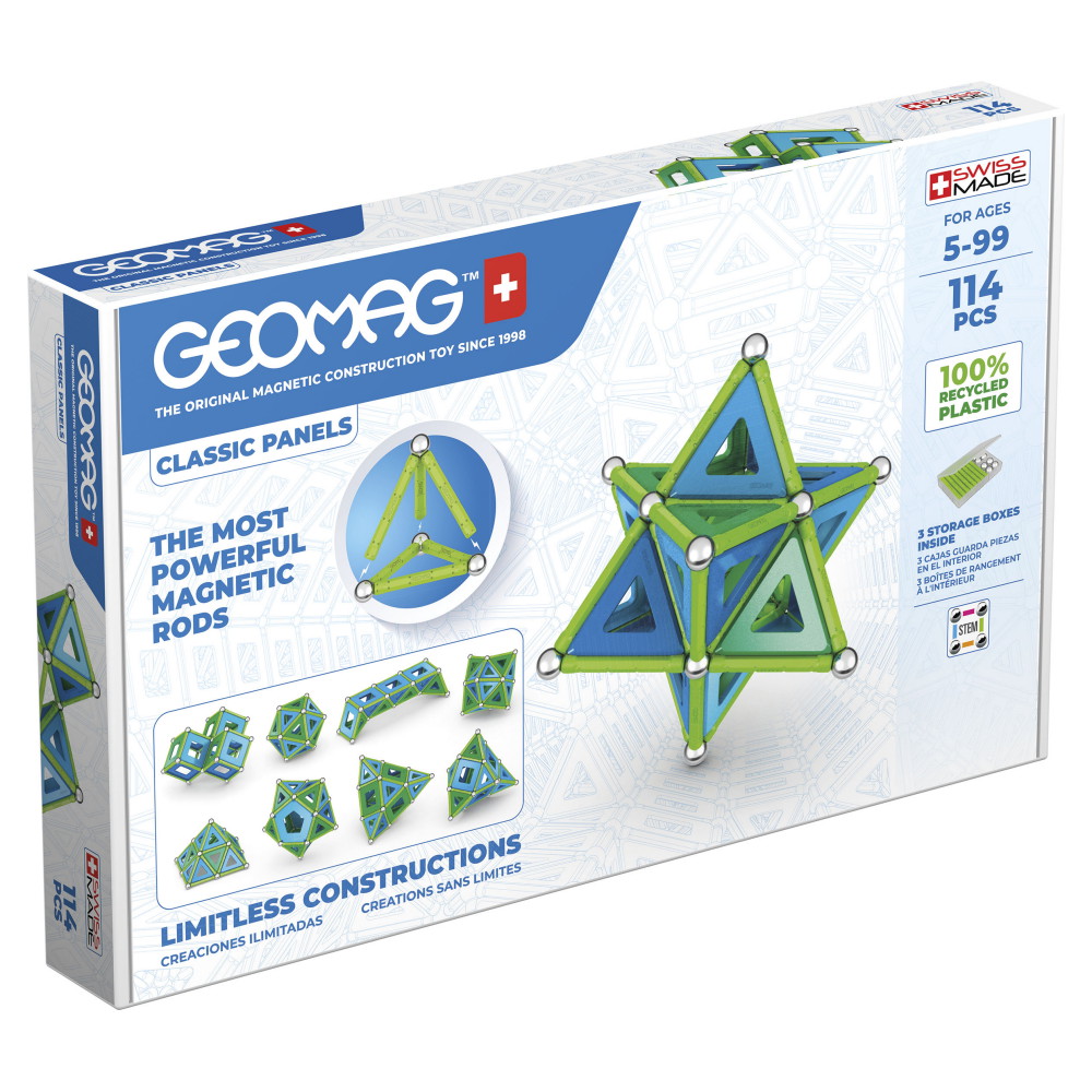 Geomag Klassiska paneler 114 Bitar