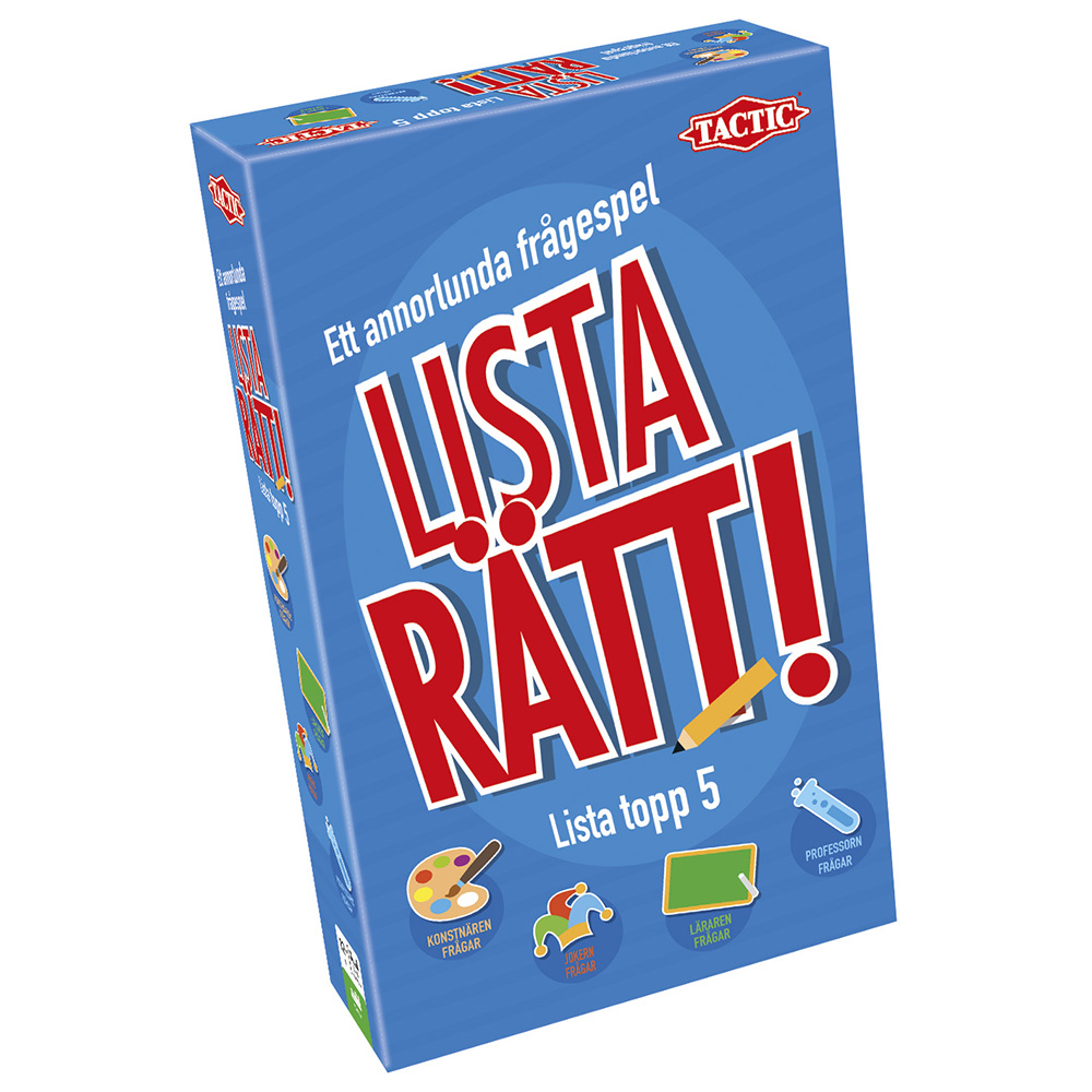 Lista Rätt resespel