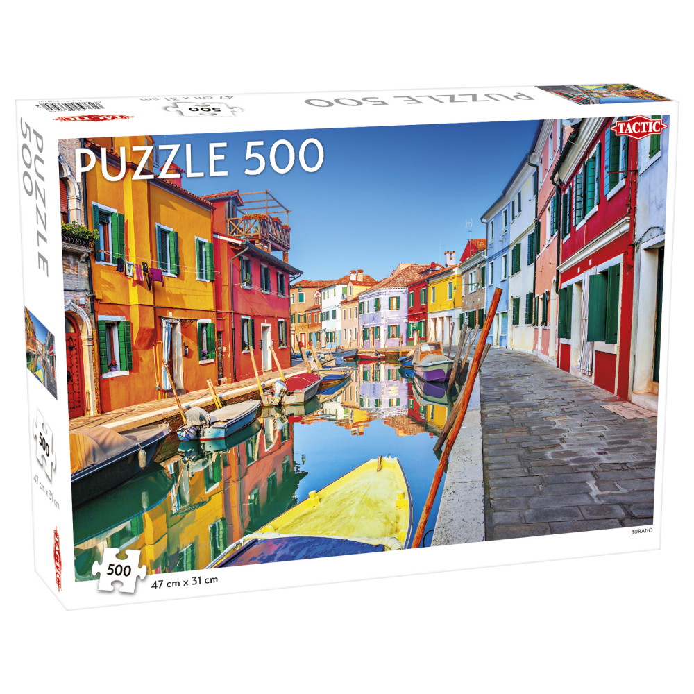 Tactic Pussel: Burano 500 bitar