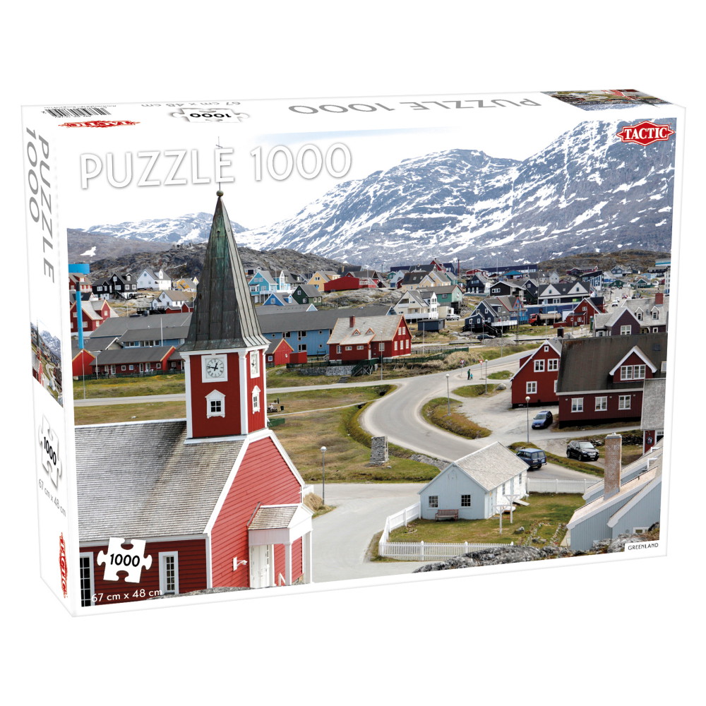 Tactic Pussel: Greenland 1000 Bitar