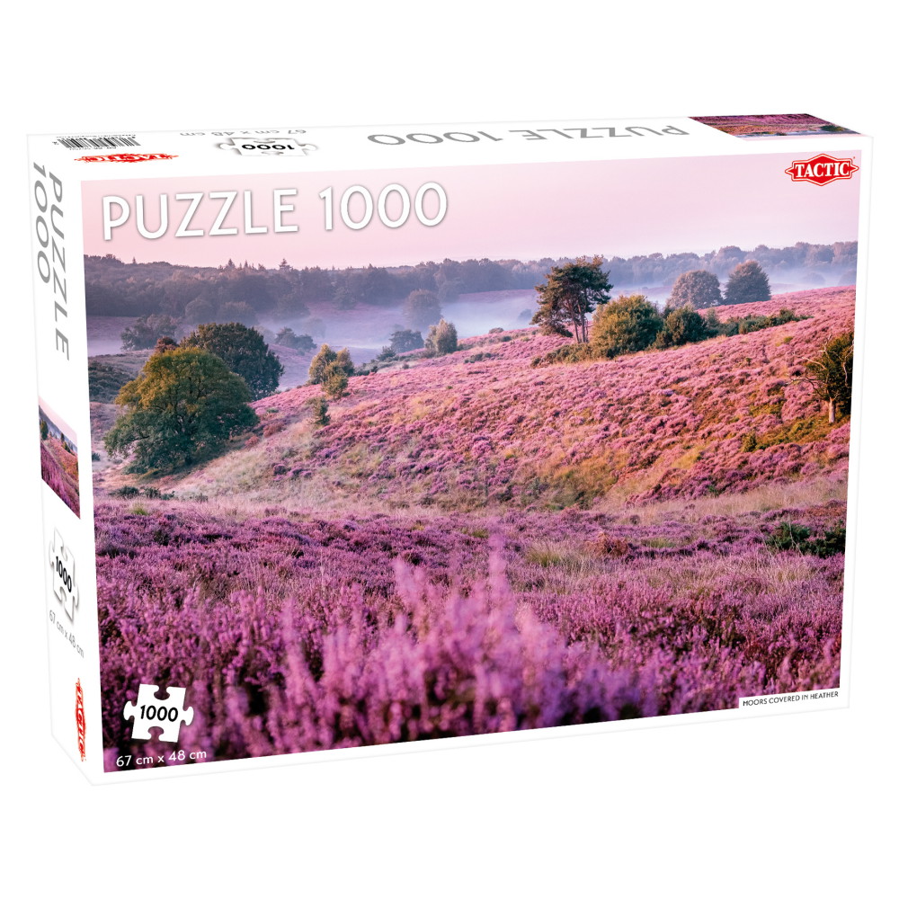 Tactic Pussel: Moors Covered in Heather 1000 Bitar