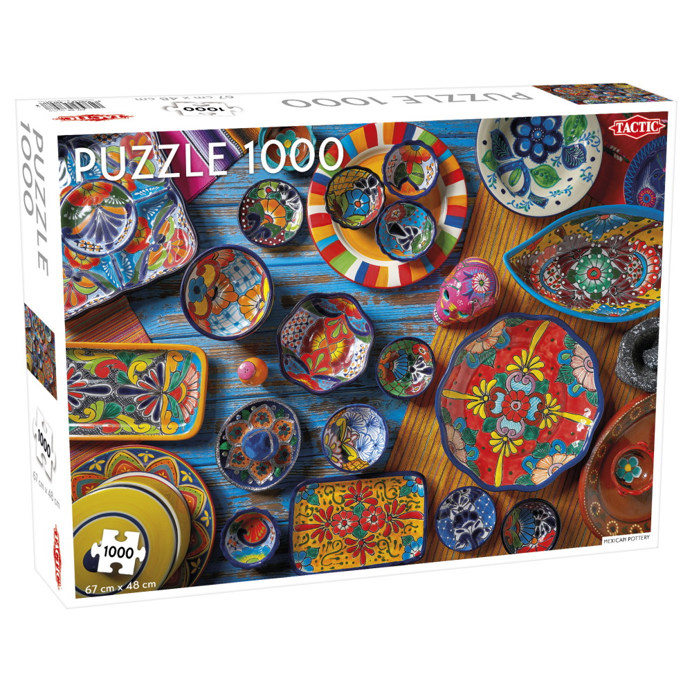 Tactic Pussel: Mexican Pottery 1000 bitar