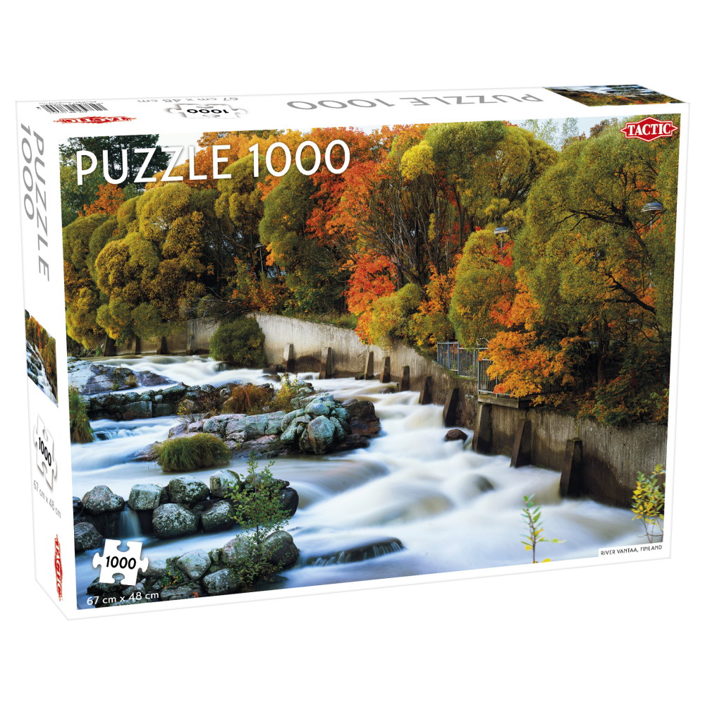 Tactic Pussel: River Vantaa, Finland 1000 bitar