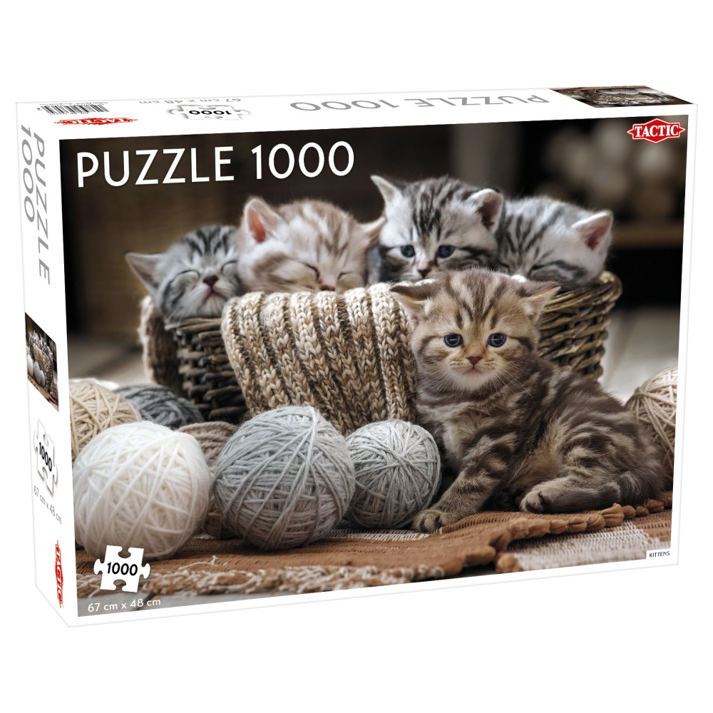 Tactic Pussel: Kittens 1000 Bitar