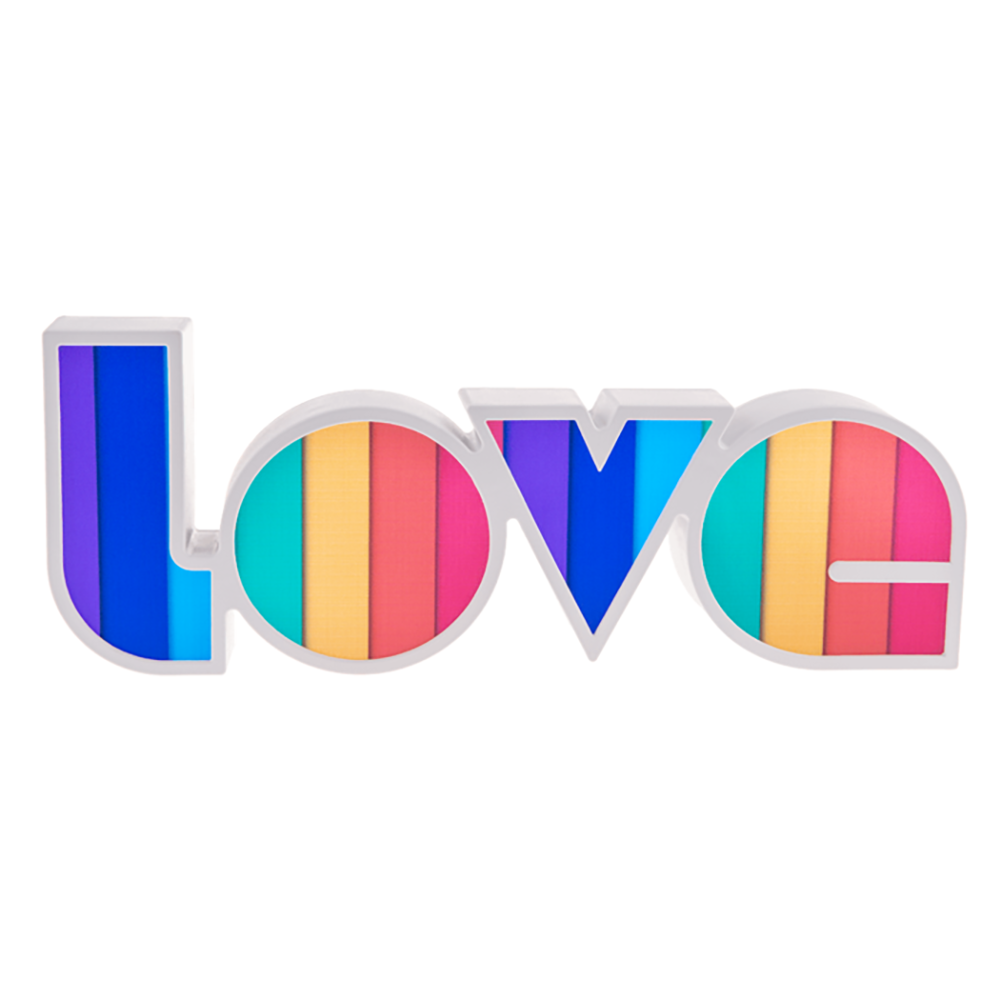 Lampa Rainbow Love