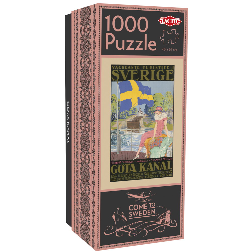 Come to Sweden Pussel - Göta kanal 1000 bitar