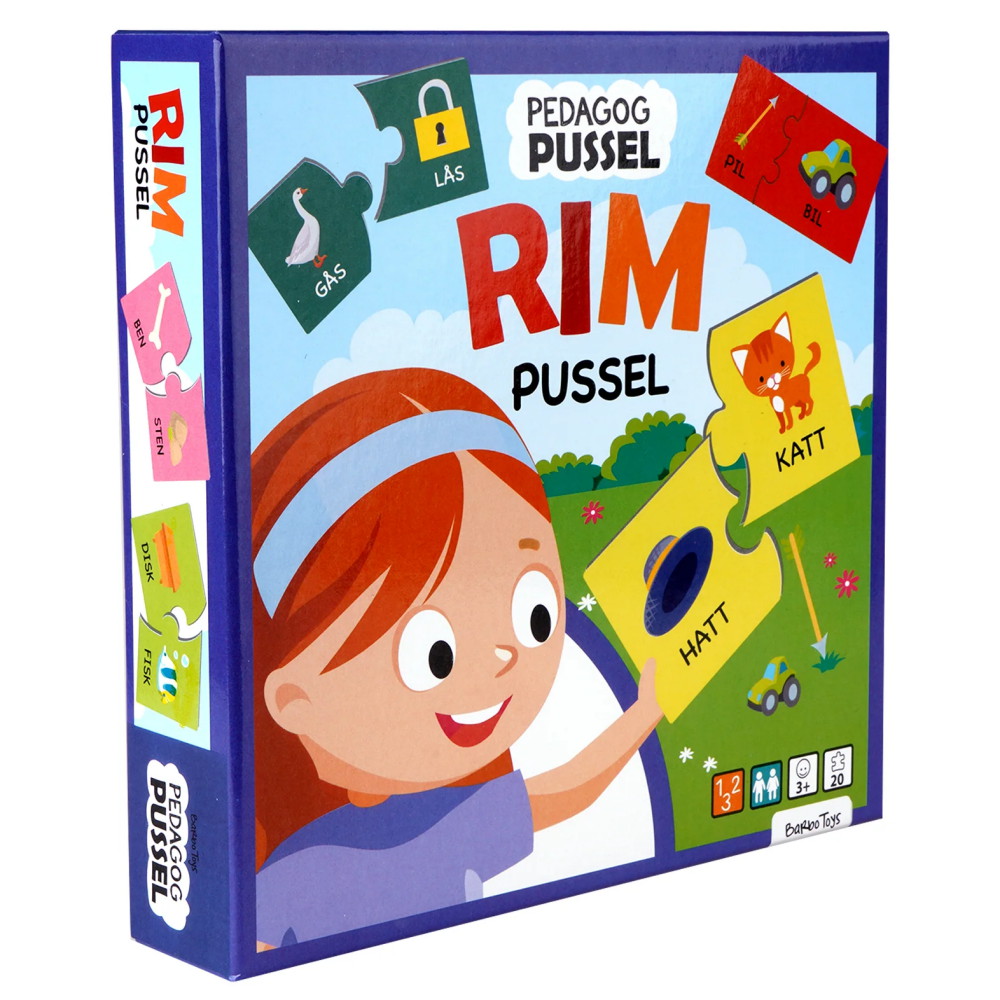 Pedagog Pussel - Rim Pussel 20 Bitar