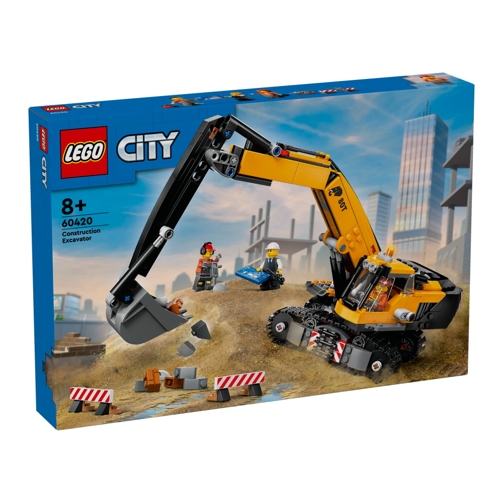 LEGO City - Gul grävmaskin