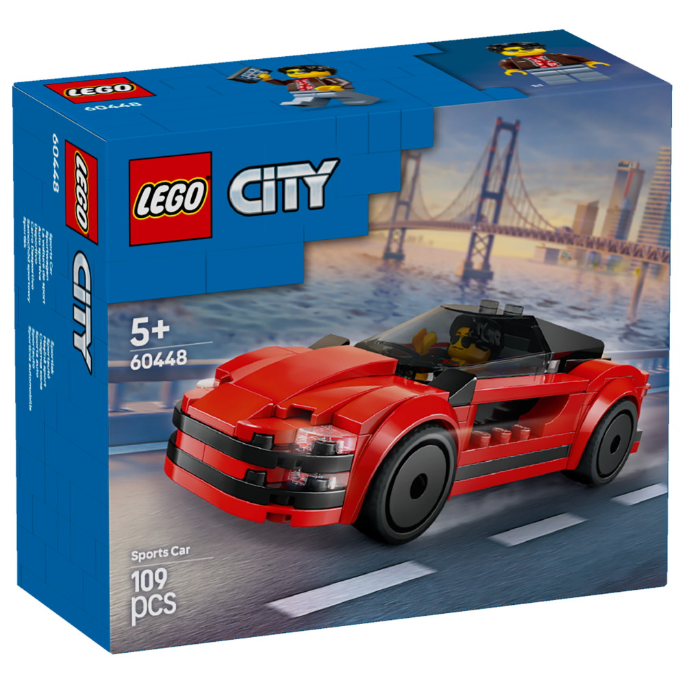 LEGO City - Röd sportbil