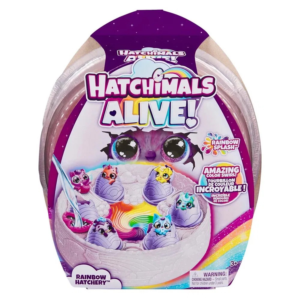 Hatchimals Alive Regnbågskläckeri