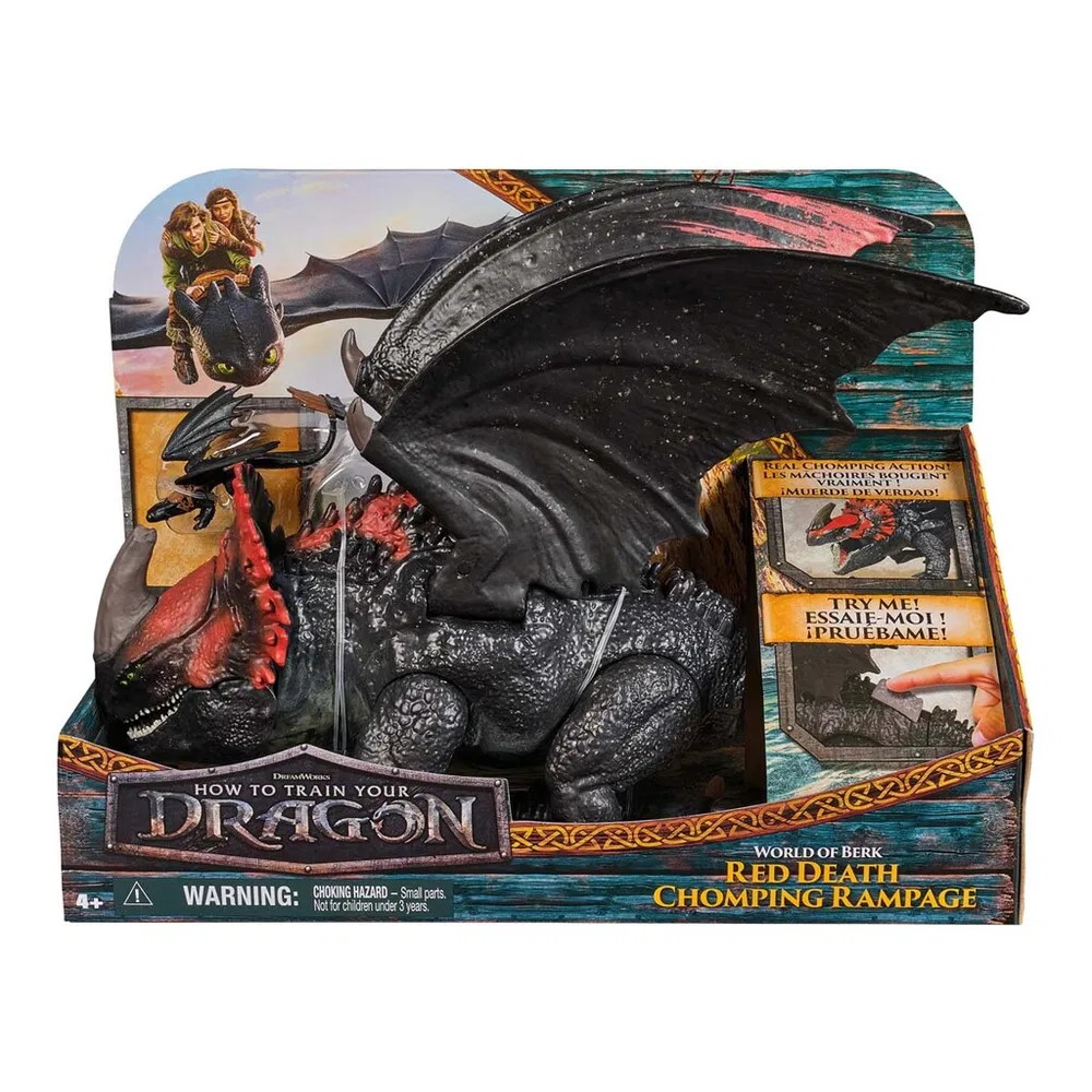 How To Train Your Dragon - Red Death Chomping Rampage