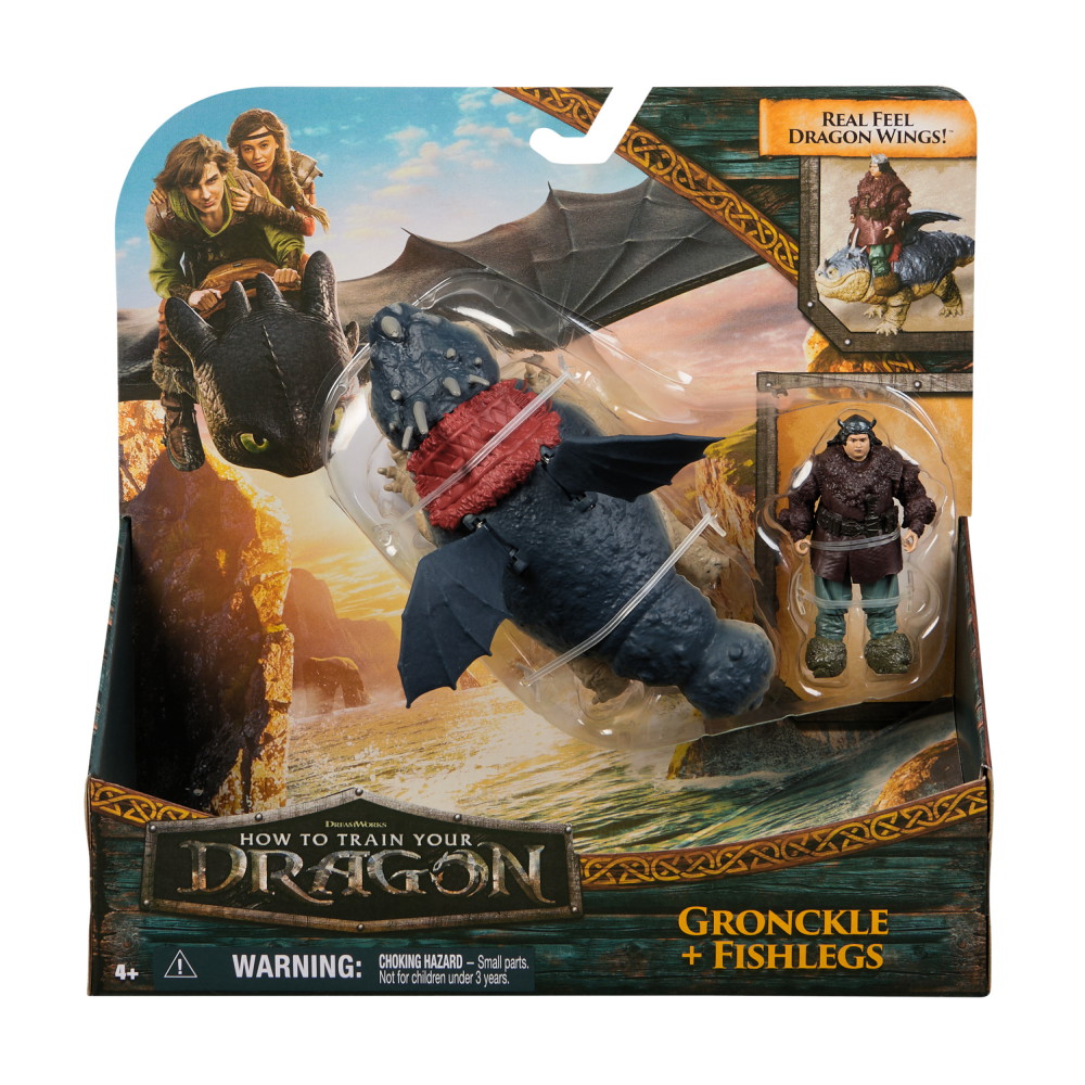 How To Train Your Dragon - Gronckle & Fishlegs