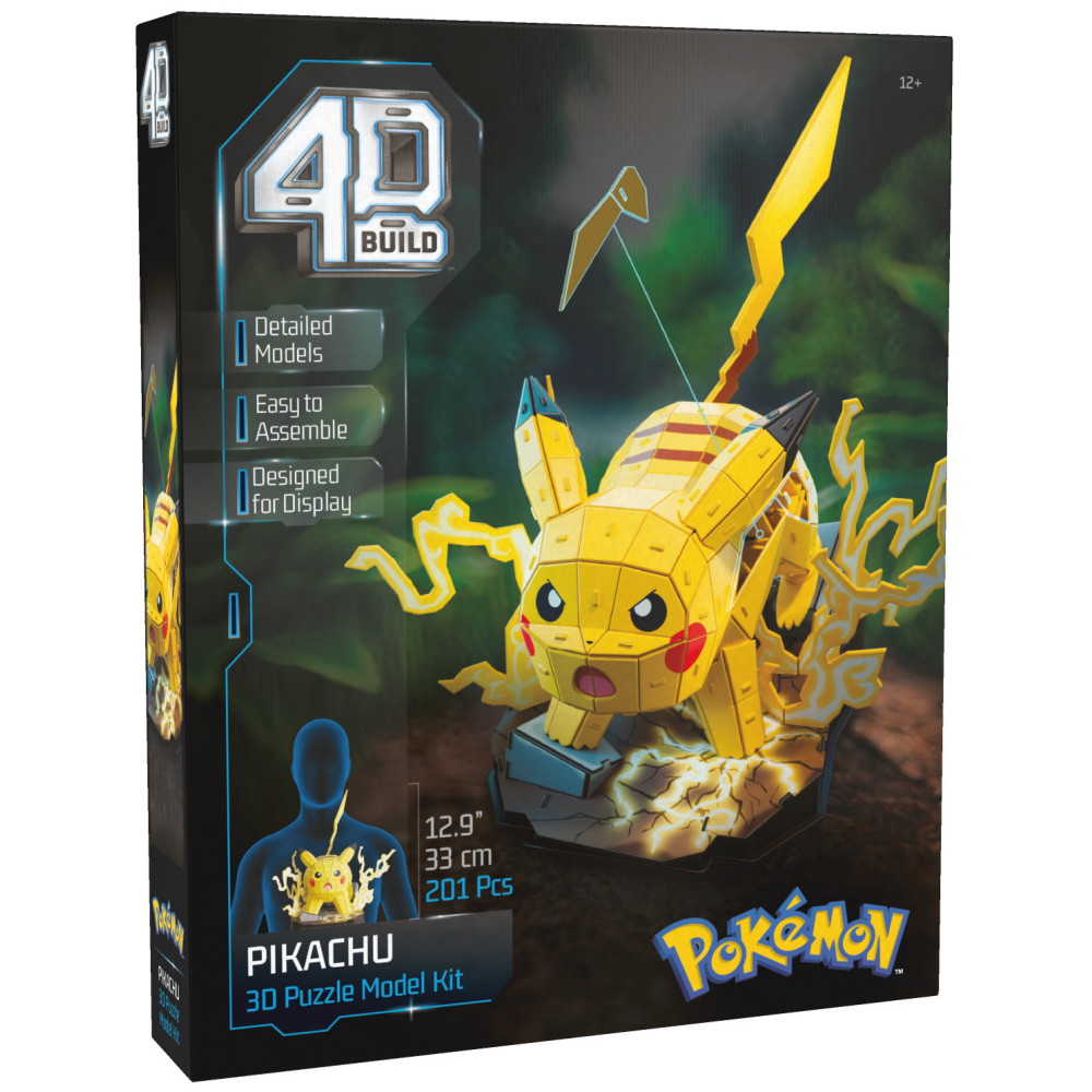 4D Pussel Pokemon Pikachu 30 cm