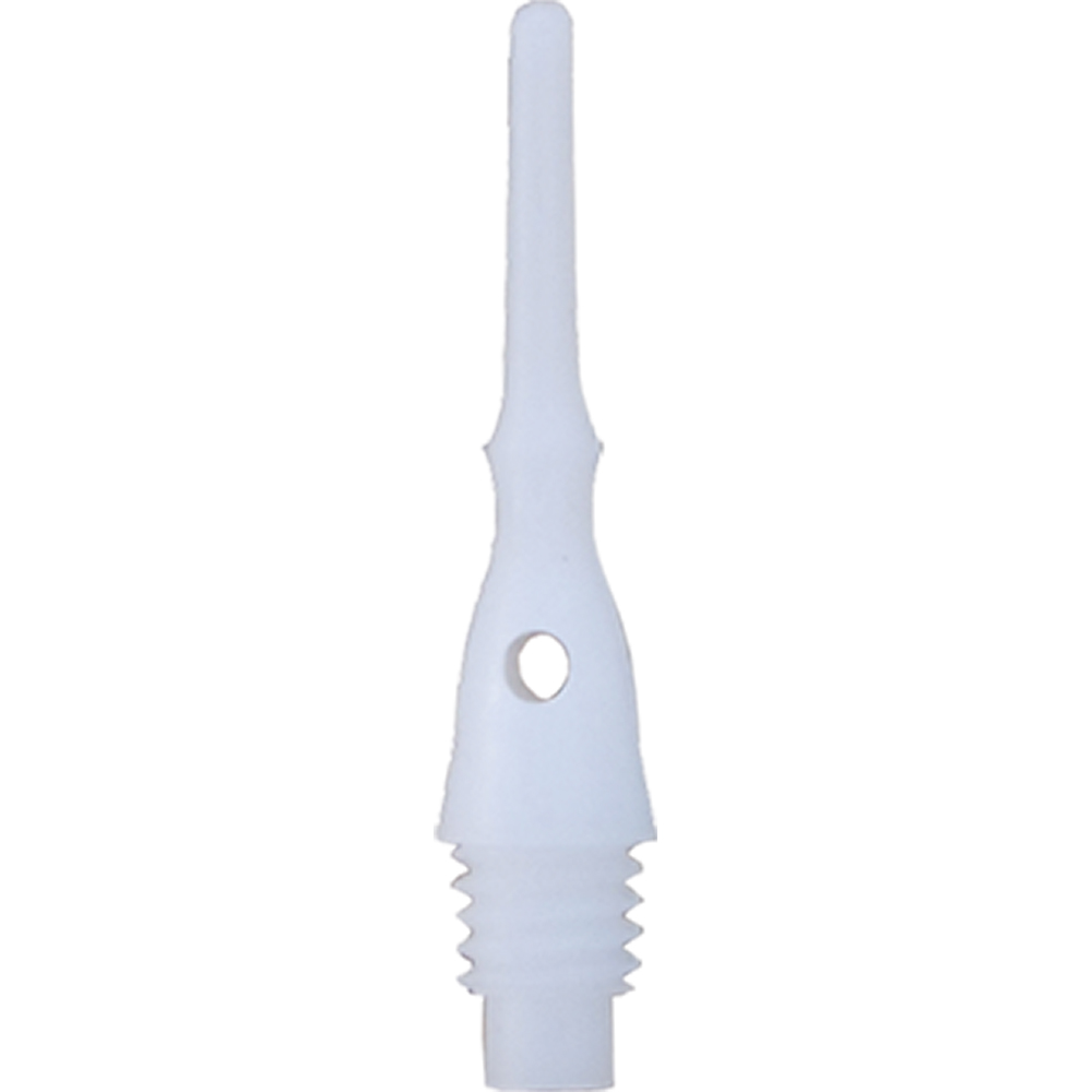 Bull's Mega Point Tips Short - 100-pack white
