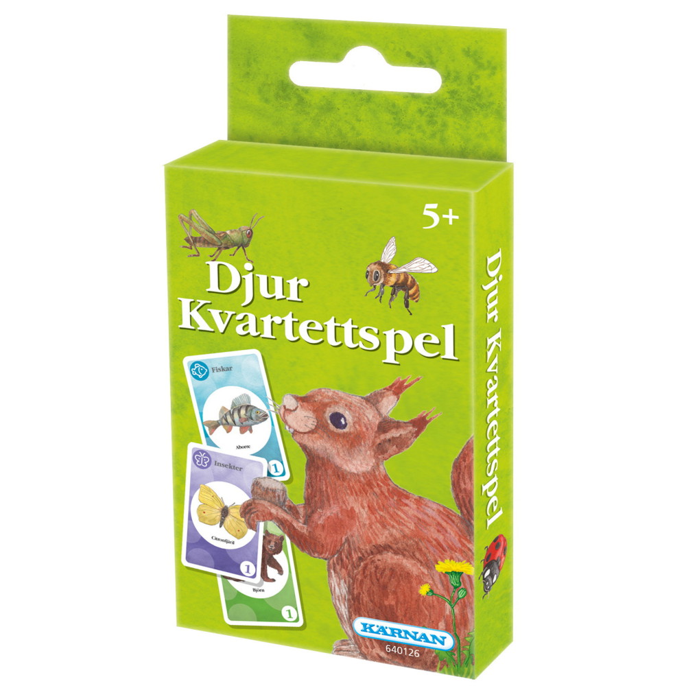 Djur Kvartettspel