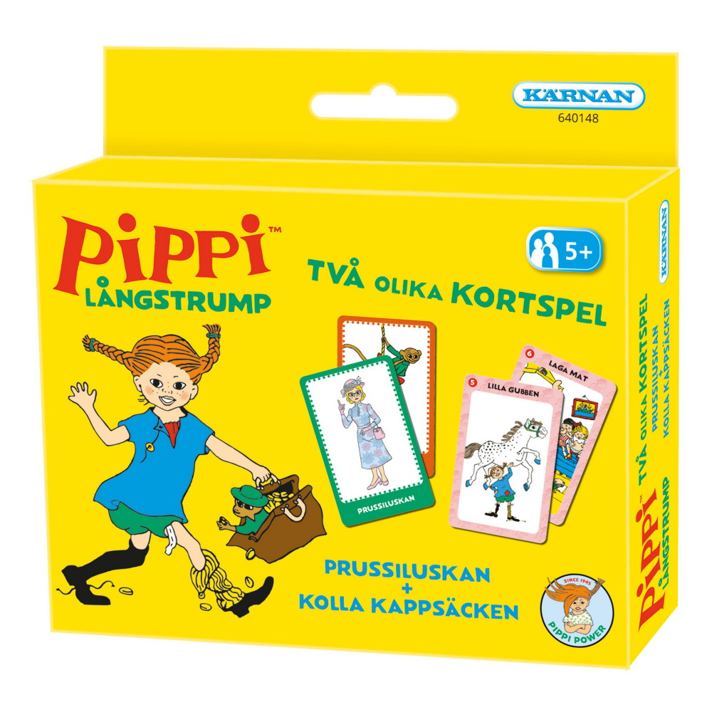 Pippi Långstrump Prussiluskan + Kolla Kapsäcken