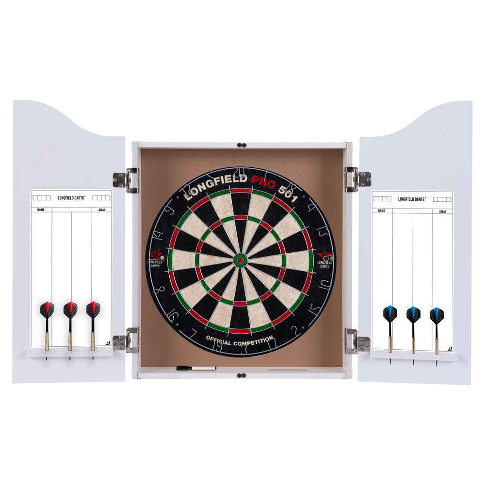Longfield Darts Pro Set - Vit