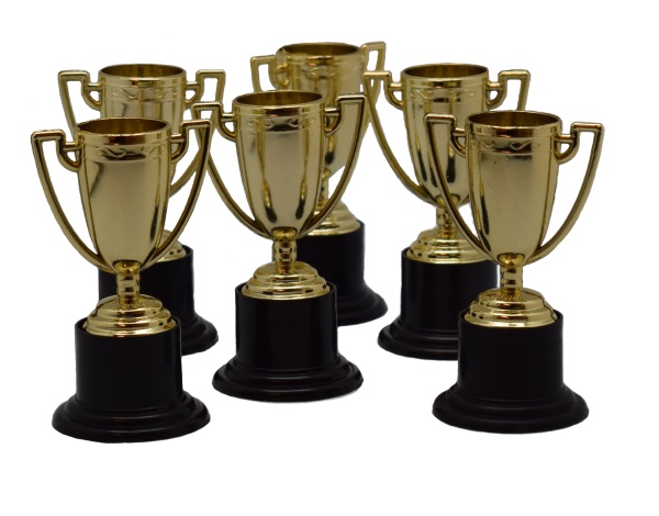 Pokaler i plast - 6 pack