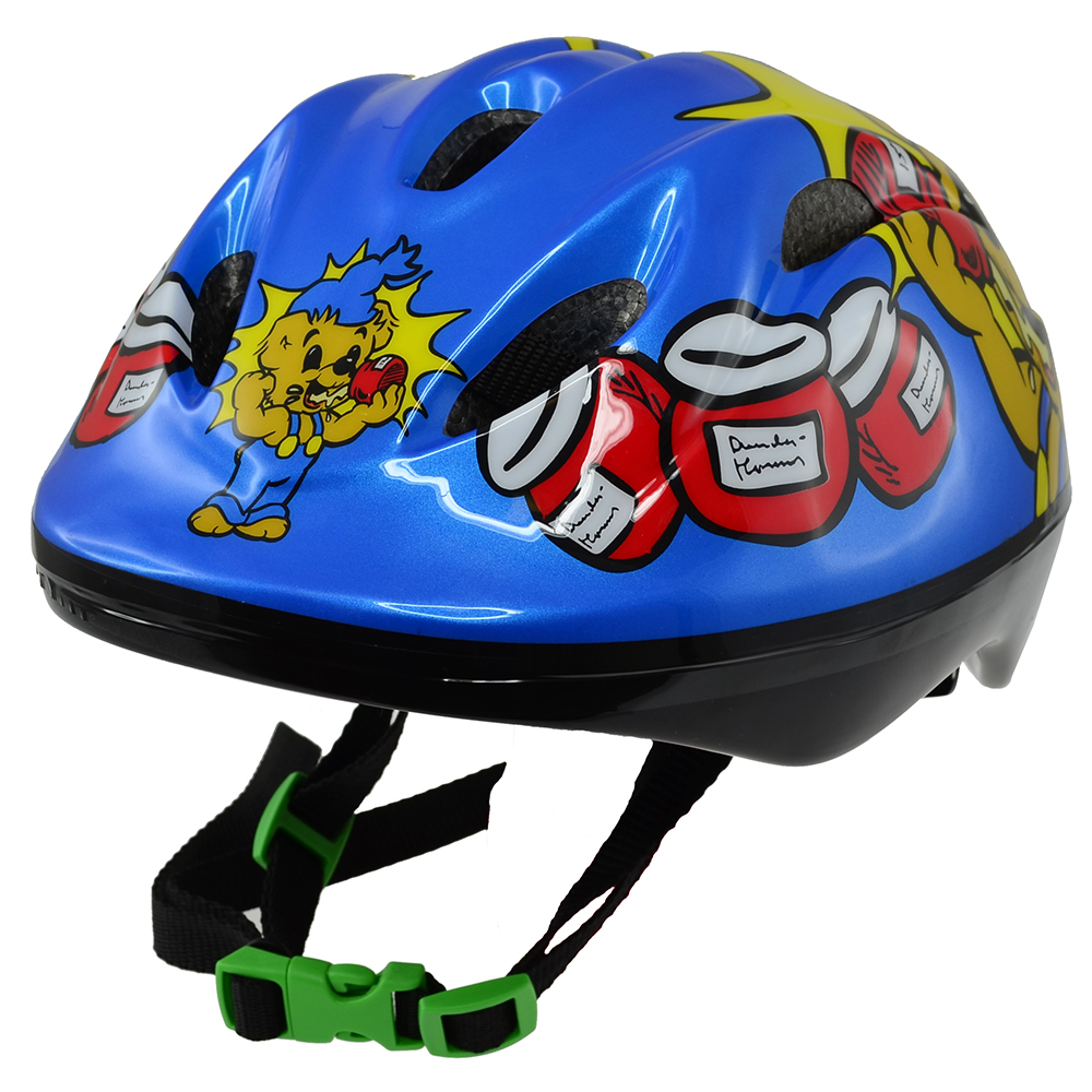 Cykelhjälm Bamse Blå