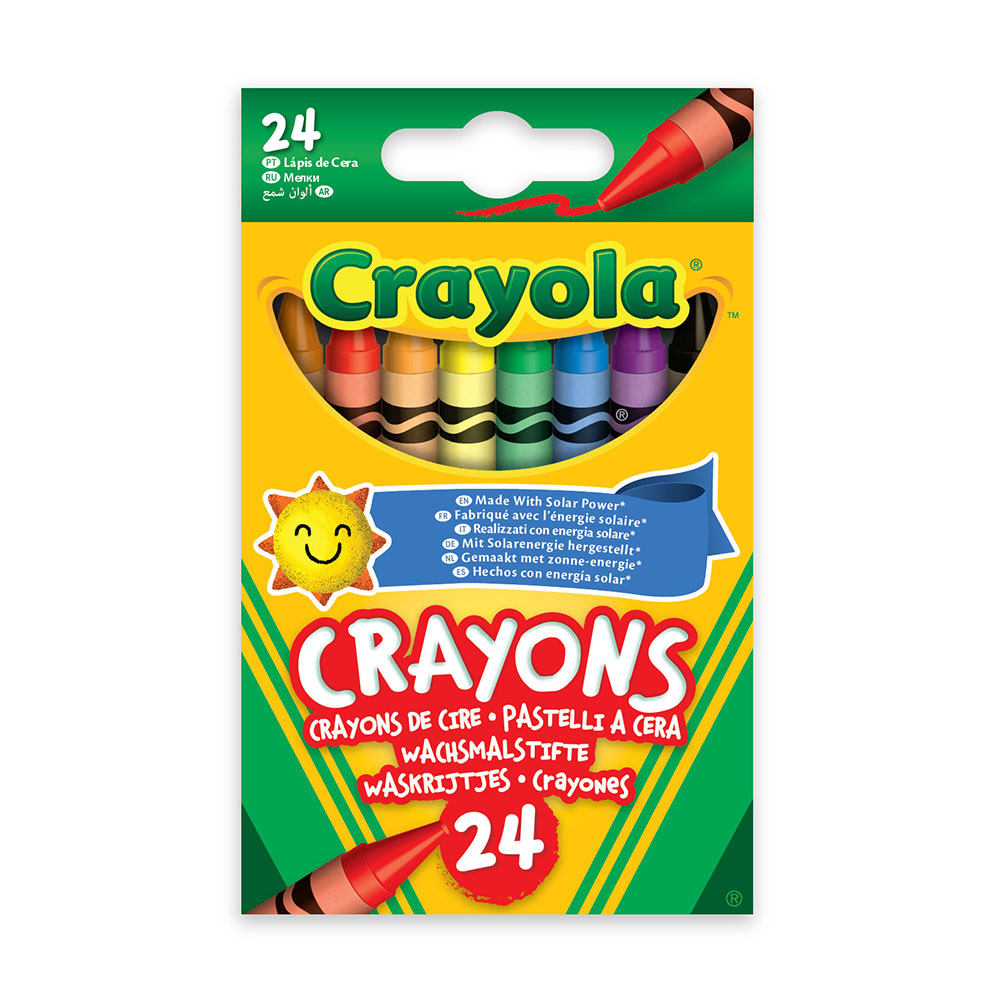 Crayola Jumbo Eco kritor 24 st