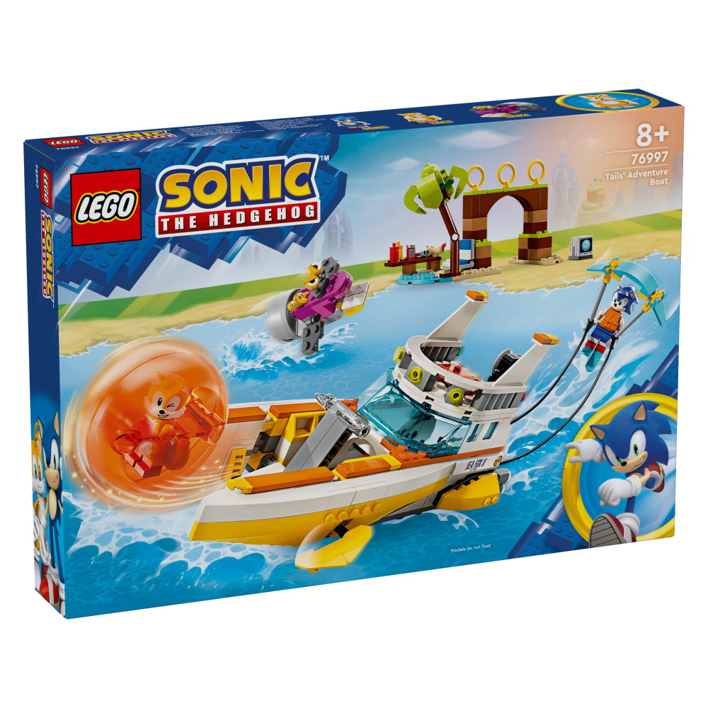 LEGO Sonic - Tails äventyrsbåt