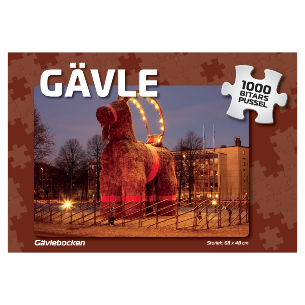 Svenska Pussel: Gävlebocken 1000 Bitar