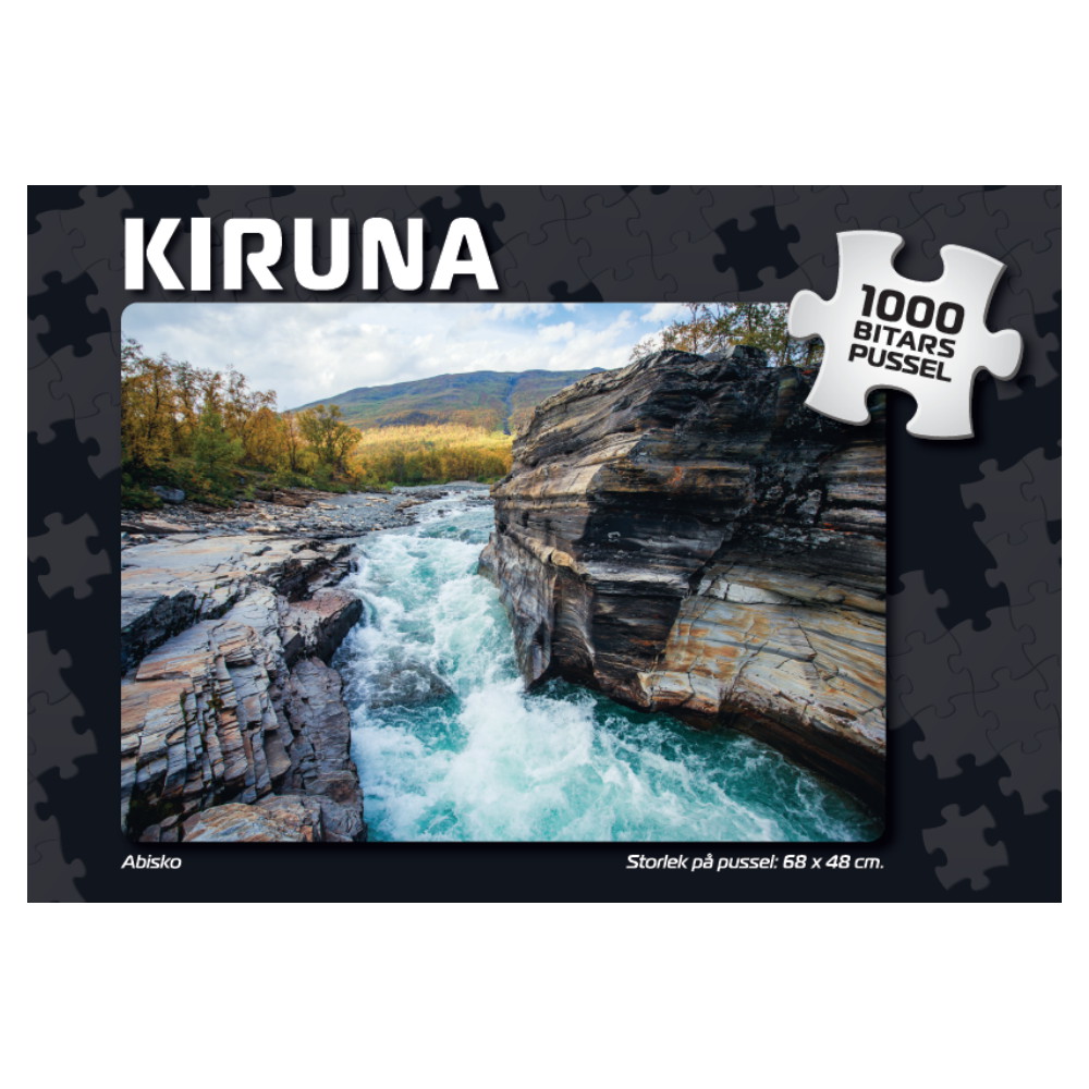 Svenska Pussel: Kiruna Abisko 1000 Bitar
