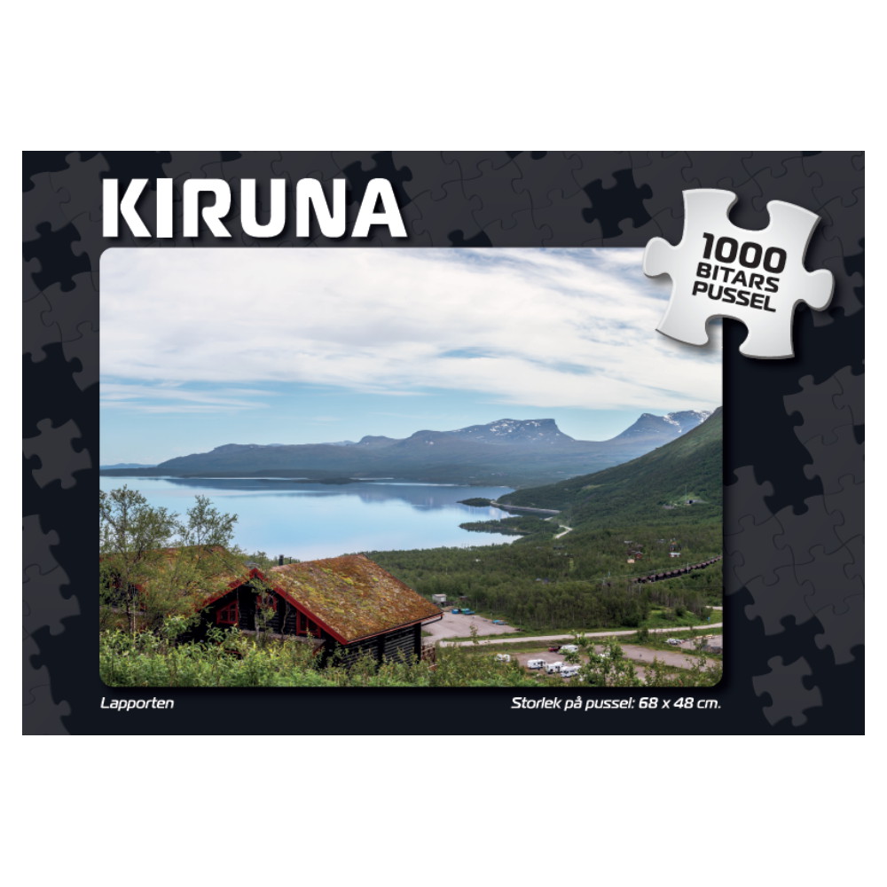 Svenska Pussel: Kiruna Lapporten 1000 Bitar