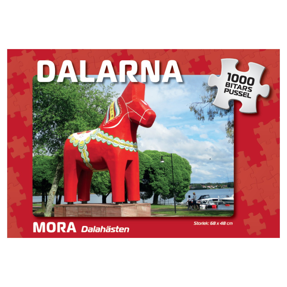Svenska Pussel: Mora Dalahästen 1000 Bitar