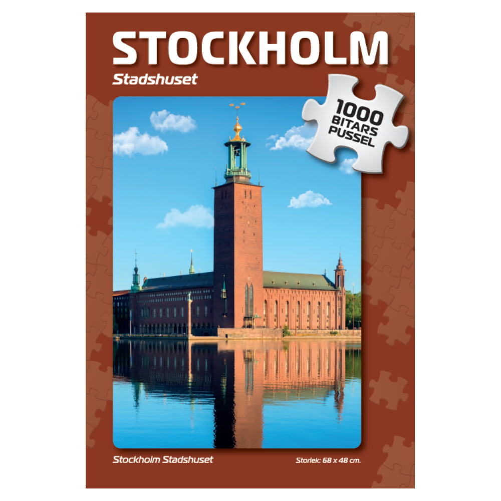 Svenska Pussel: Stockholm Stadshuset 1000 Bitar