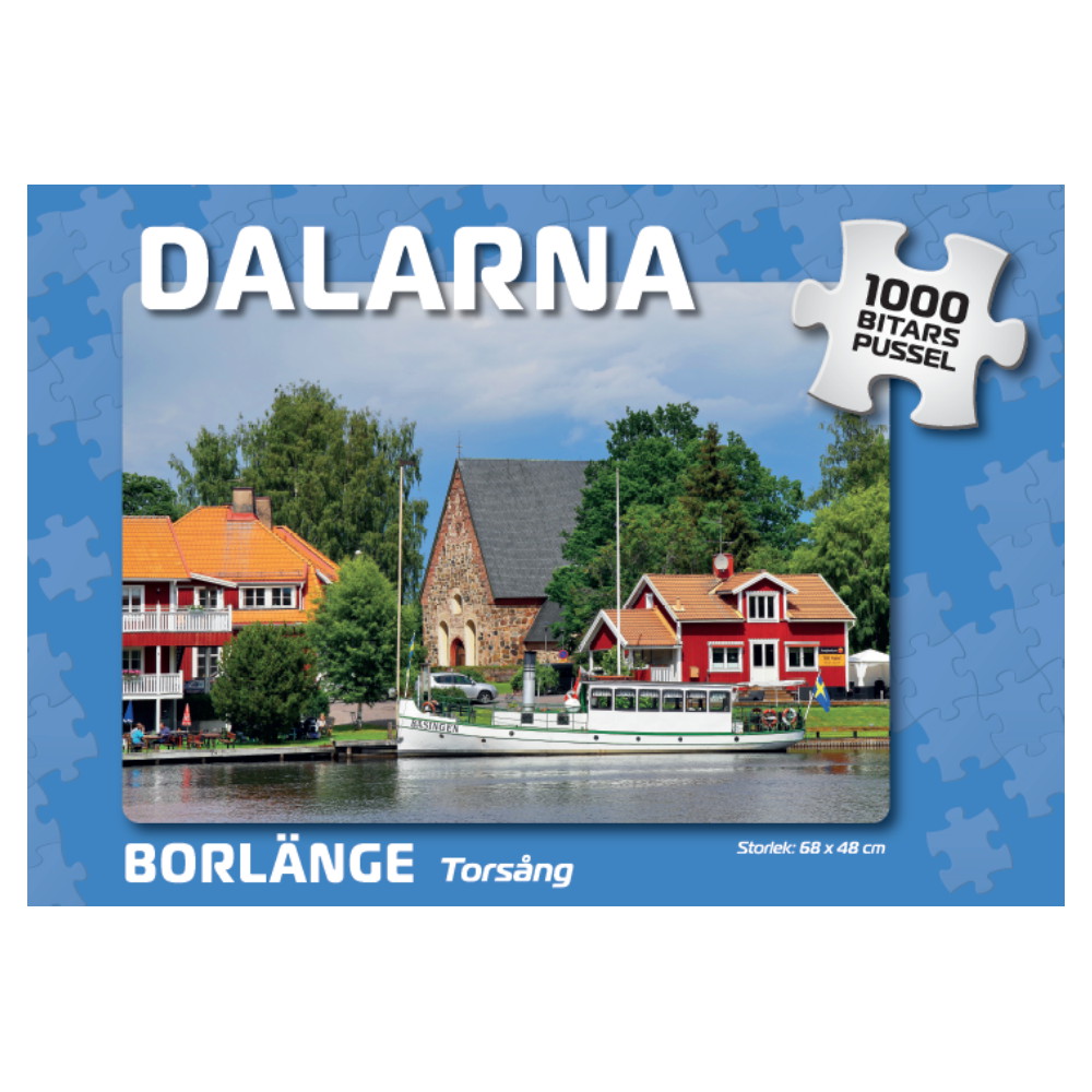 Svenska Pussel: Borlänge Torsång 1000 Bitar