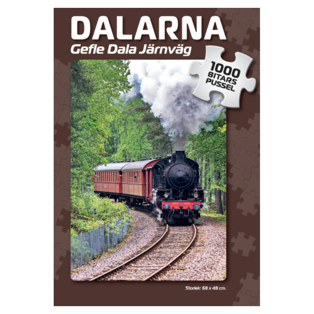 Svenska Pussel: Gefle Dala Järnväg 1000 Bitar