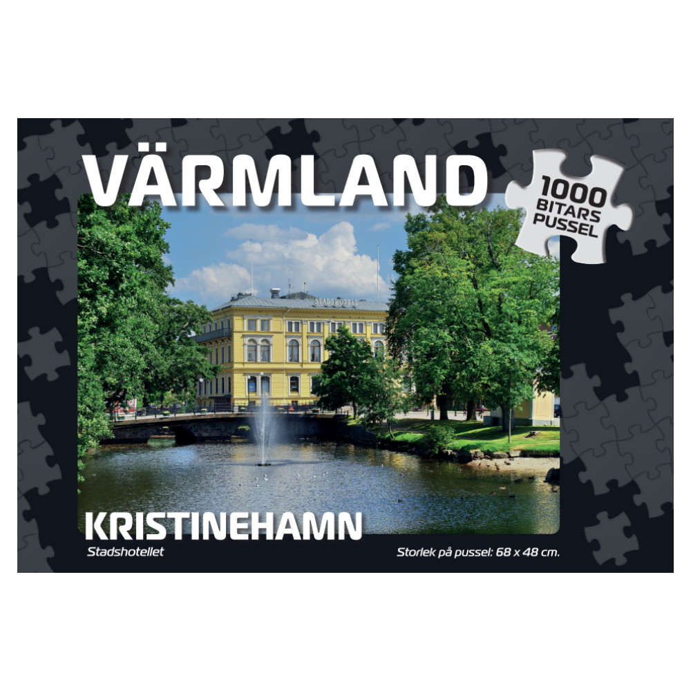 Svenska Pussel: Kristinehamn Stadshotellet 1000 Bitar