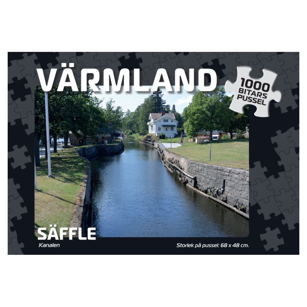 Svenska Pussel: Säffle Kanalen 1000 Bitar
