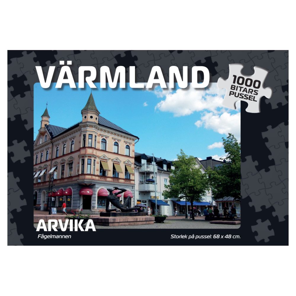 Svenska Pussel: Arvika Fågelmannen 1000 Bitar