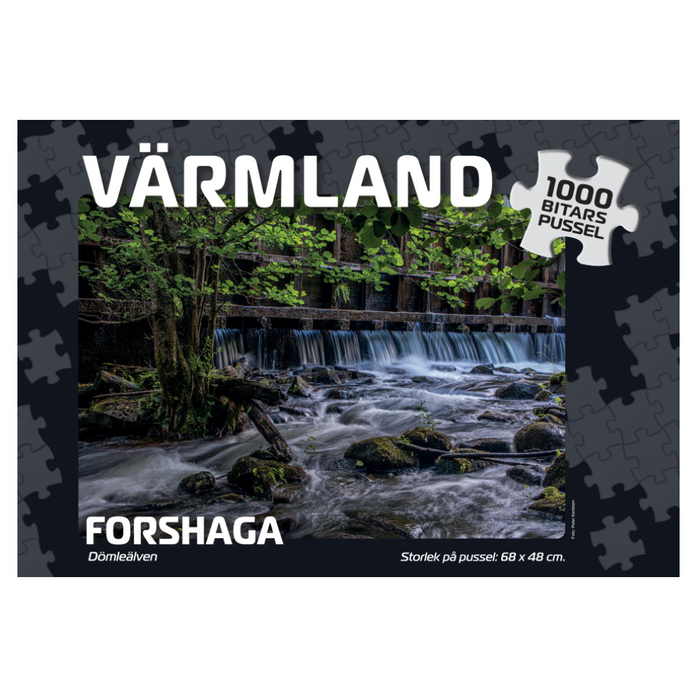 Svenska Pussel: Forshaga Dömleälven 1000 Bitar