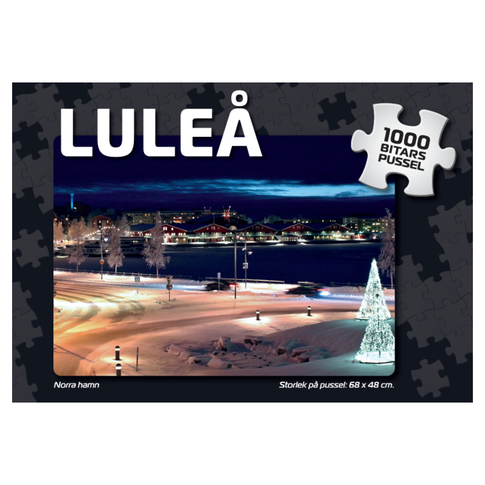 Svenska Pussel: Luleå Norra hamn 1000 Bitar