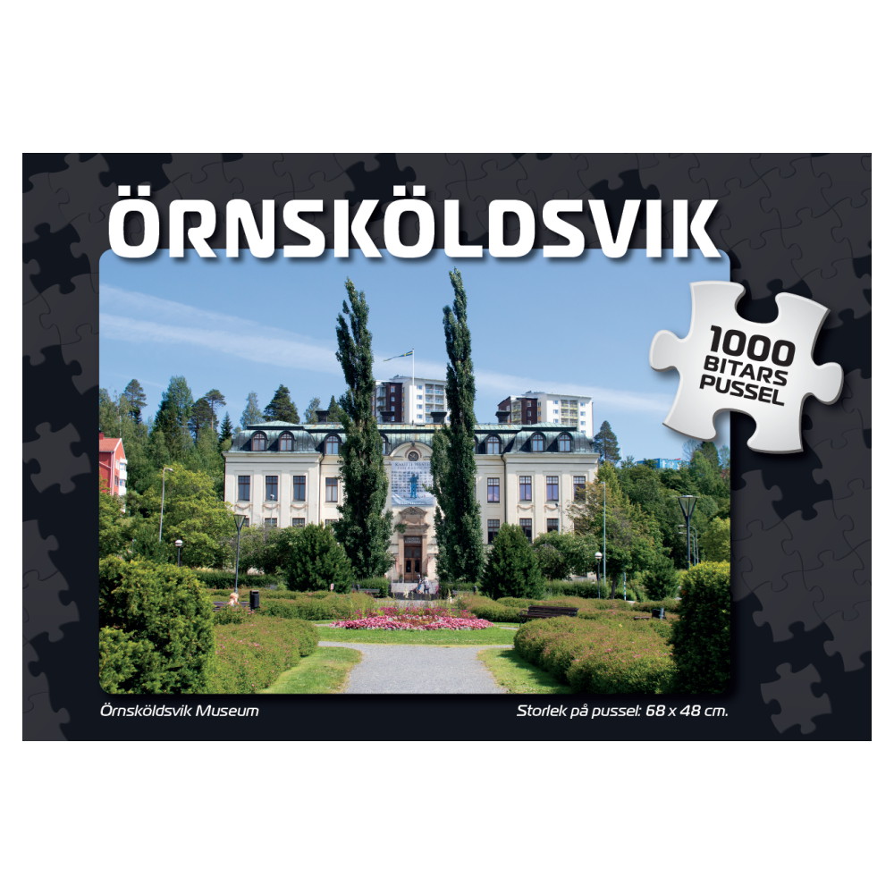 Svenska Pussel: Örnsköldsviks Museum 1000 Bitar