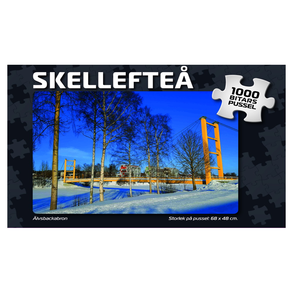 Svenska Pussel: Skellefteå Älvsbackabron 1000 Bitar