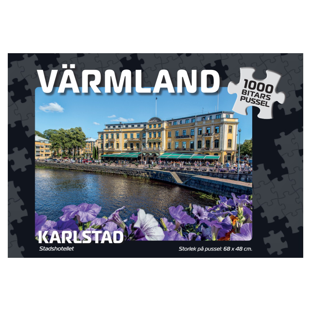 Svenska Pussel: Karlstad Stadshotellet 1000 Bitar
