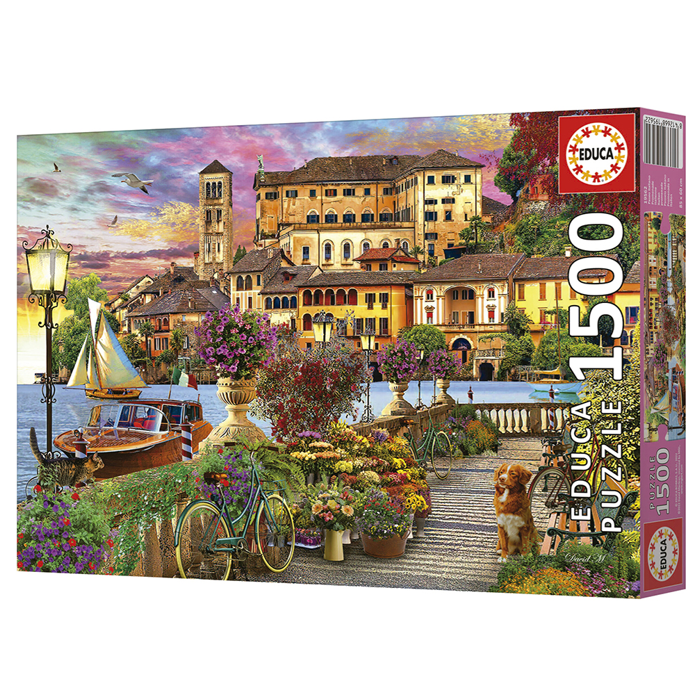 Educa Pussel: Italian Promenade 1500 Bitar